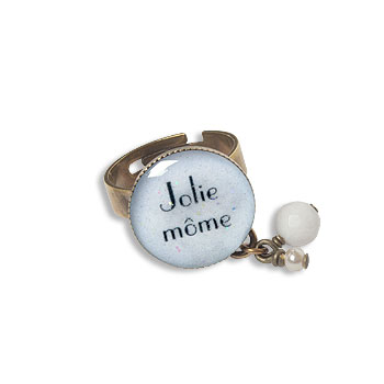  Jolie Môme : Ring with pendants